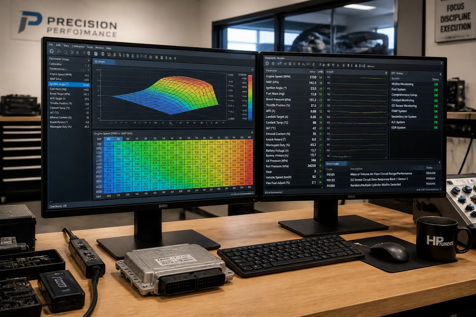 HP Tuners VCM Editor calibration change traceability overview